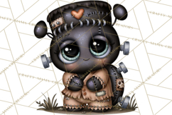 Cute Halloween Insects Clipart PNG Product Image 3