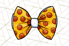 Sports Bows Clipart, Sports Bow PNG, Basketball Bow Png Product Image 4