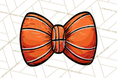 Sports Bows Clipart, Sports Bow PNG, Basketball Bow Png Product Image 5