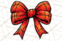 Sports Bows Clipart, Sports Bow PNG, Basketball Bow Png Product Image 2