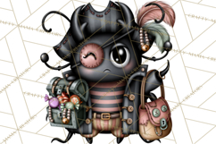 Cute Halloween Insects Clipart PNG Product Image 2