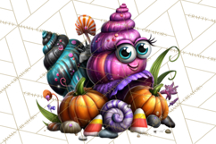 Cute Summerween Beach Monster PNG Clipart Product Image 2