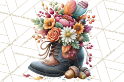 Gothic Fall Clipart PNG Dark Autumn Illustrations Product Image 5