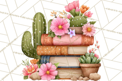 Cozy Chapters Coffee Books Nature Clipart PNG Graphics Product Image 5