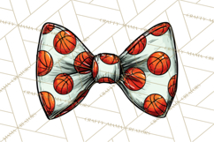 Sports Bows Clipart, Sports Bow PNG, Basketball Bow Png Product Image 5