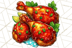 Summer BBQ Beer &amp; Grilling Clipart, Barbecue Png Files Product Image 3