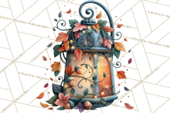 Gothic Fall Clipart PNG Dark Autumn Illustrations Product Image 4