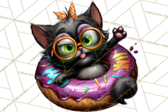Cute Summerween Beach Monster PNG Clipart Product Image 3