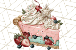 Patriotic Backyard BBQ Clipart and 4th of July Cookout Art Product Image 2
