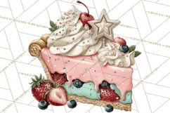 Patriotic Backyard BBQ Clipart and 4th of July Cookout Art Product Image 2