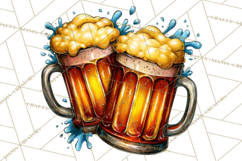 Summer BBQ Beer &amp; Grilling Clipart, Barbecue Png Files Product Image 2