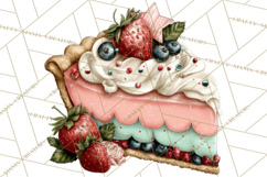 Patriotic Backyard BBQ Clipart and 4th of July Cookout Art Product Image 3