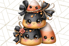Cute Halloween Insects Clipart PNG Product Image 4