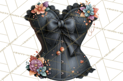 Gothic Fall Clipart PNG Dark Autumn Illustrations Product Image 5