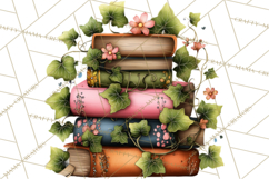Cozy Chapters Coffee Books Nature Clipart PNG Graphics Product Image 4