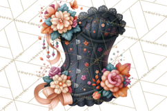 Gothic Fall Clipart PNG Dark Autumn Illustrations Product Image 2