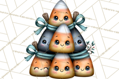Cute Halloween Insects Clipart PNG Product Image 5