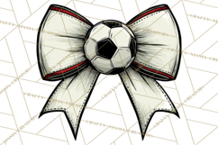 Sports Bows Clipart, Sports Bow PNG, Soccer Bow Png Product Image 5
