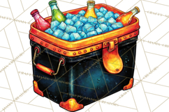 Summer BBQ Beer &amp; Grilling Clipart, Barbecue Png Files Product Image 2