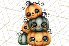 Cute Halloween Insects Clipart PNG Product Image 3