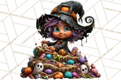 Cute Summerween Beach Monster PNG Clipart Product Image 4