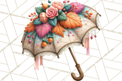 Gothic Fall Clipart PNG Dark Autumn Illustrations Product Image 5