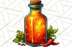 Summer BBQ Beer &amp; Grilling Clipart, Barbecue Png Files Product Image 4