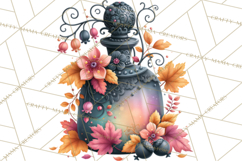 Gothic Fall Clipart PNG Dark Autumn Illustrations Product Image 3