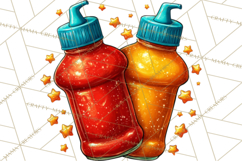 Summer BBQ Beer &amp; Grilling Clipart, Barbecue Png Files Product Image 2
