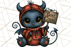 Cute Halloween Insects Clipart PNG Product Image 3