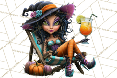 Cute Summerween Beach Monster PNG Clipart Product Image 3