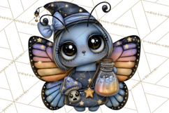 Cute Halloween Insects Clipart PNG Product Image 4