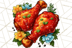 Summer BBQ Beer &amp; Grilling Clipart, Barbecue Png Files Product Image 4