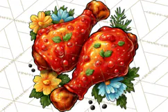 Summer BBQ Beer & Grilling Clipart, Barbecue Png Files Product Image 4