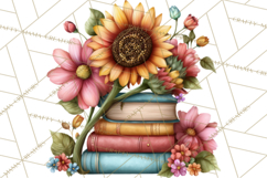 Cozy Chapters Coffee Books Nature Clipart PNG Graphics Product Image 4