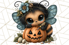 Cute Halloween Insects Clipart PNG Product Image 4