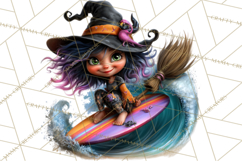 Cute Summerween Beach Monster PNG Clipart Product Image 5