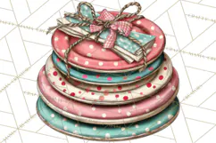 Patriotic Backyard BBQ Clipart and 4th of July Cookout Art Product Image 2