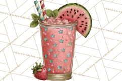 Patriotic Backyard BBQ Clipart and 4th of July Cookout Art Product Image 3