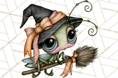 Cute Halloween Insects Clipart PNG Product Image 4