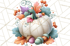 Gothic Fall Clipart PNG Dark Autumn Illustrations Product Image 5
