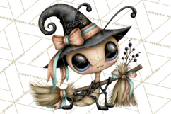 Cute Halloween Insects Clipart PNG Product Image 5