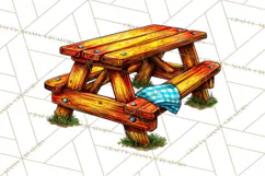 Summer BBQ Beer & Grilling Clipart, Barbecue Png Files Product Image 5
