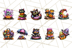 Cute Summerween Beach Monster PNG Clipart Product Image 2