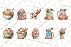 Patriotic Backyard BBQ Clipart and 4th of July Cookout Art Product Image 3