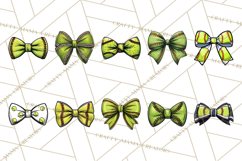 Sports Bows Clipart, Sports Bow PNG, Baseball, Softball Product Image 4