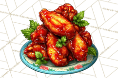 Summer BBQ Beer &amp; Grilling Clipart, Barbecue Png Files Product Image 5
