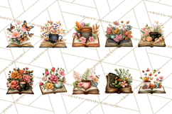 Cozy Chapters Coffee Books Nature Clipart PNG Graphics Product Image 6
