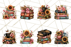 Cozy Chapters Coffee Books Nature Clipart PNG Graphics Product Image 10