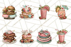 Patriotic Backyard BBQ Clipart and 4th of July Cookout Art Product Image 10